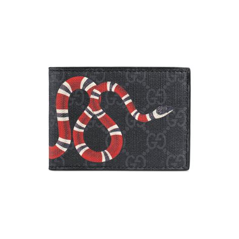 gucci wallet cheap snake|authentic gucci snake wallet.